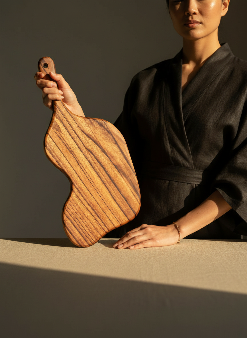 The Old-Growth Teak Cutting Board