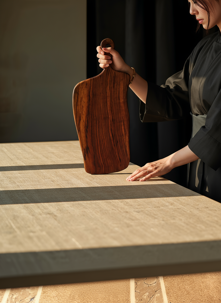 The Old-Growth Teak Cutting Board